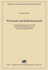 Buchcover Wirtschaft und Kulturlandschaft