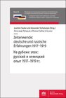 Buchcover Zeitenwende: deutsche und russische Erfahrungen 1917–1919
