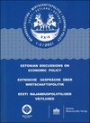 Buchcover Estnische Gespräche über Wirtschaftspolitik 1–2/2021