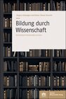 Buchcover Bildung durch Wissenschaft