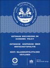 Buchcover Estnische Gespräche über Wirtschaftspolitik 1–2/2021
