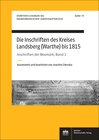 Buchcover Die Inschriften des Kreises Landsberg (Warthe) bis 1815