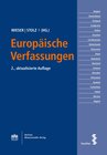 Buchcover Europäische Verfassungen