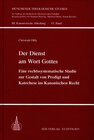 Buchcover Der Dienst am Wort Gottes