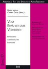 Buchcover Vom Erzählen zum Verheißen