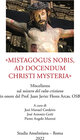 Buchcover «Mistagogus nobis, ad docendum Christi mysteria»