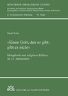 Buchcover » Einen Gott, den es gibt, gibt es nicht «