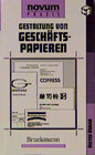 Buchcover Gestaltung von Geschäftspapieren