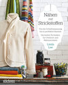 Buchcover Nähen mit Strickstoffen