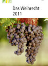 Buchcover Das Weinrecht 2011
