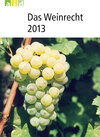 Buchcover Das Weinrecht 2013