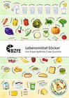 Buchcover Lebensmittel-Sticker - Von A wie Apfel bis Z wie Zucchini