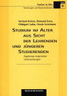 Buchcover Studium im Alter aus Sicht der Lehrenden und jüngeren Studierenden