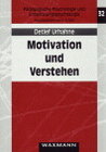 Buchcover Motivation und Verstehen
