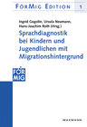 Buchcover Sprachdiagnostik bei Kindern und Jugendlichen mit Migrationshintergrund