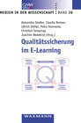Buchcover Qualitätssicherung im E-Learning