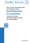 Buchcover Sprachdiagnostik im Lernprozess