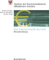Buchcover Analyse der Kostenstrukturen öffentlicher Schulen