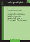 Buchcover Empirische Zugänge zu Spracherwerb und Sprachförderung in Deutsch als Zweitsprache