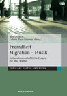 Buchcover Fremdheit – Migration – Musik
