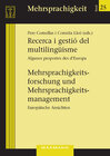 Buchcover Recerca i gestió del multilingüisme / Mehrsprachigkeitsforschung und Mehrsprachigkeitsmanagement