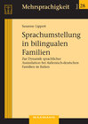 Buchcover Sprachumstellung in bilingualen Familien