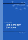 Buchcover Takt in Modern Education