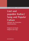 Buchcover Lied und populäre Kultur – Song and Popular Culture 56 (2011)