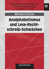 Buchcover Analphabetismus und Lese-Rechtschreib-Schwächen