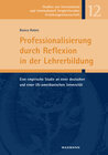 Buchcover Professionalisierung durch Reflexion in der Lehrerbildung