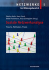 Buchcover Soziale Netzwerkanalyse
