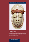 Buchcover Texte im Völkerkundemuseum