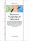 Buchcover Der Einfluss der Erstsprache auf den Erwerb der Zweitsprache