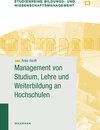 Buchcover Management von Studium, Lehre und Weiterbildung an Hochschulen