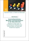 Buchcover Innermathematisches Beweisen und Argumentieren in der Sekundarstufe I