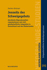 Buchcover Jenseits des Schweigegebots