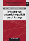 Buchcover Messung von Unterrichtsqualität durch Ratings