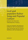 Buchcover Lied und populäre Kultur – Song and Popular Culture 58 (2013)