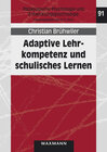 Buchcover Adaptive Lehrkompetenz und schulisches Lernen