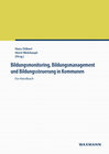 Buchcover Bildungsmonitoring, Bildungsmanagement und Bildungssteuerung in Kommunen