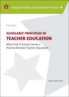 Buchcover Scholarly Principles in Teacher Education