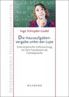 Buchcover Die Hausaufgabenvergabe unter der Lupe