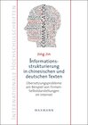 Buchcover Informationsstrukturierung in chinesischen und deutschen Texten
