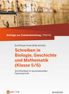 Buchcover Schreiben in Biologie, Geschichte und Mathematik (Klasse 5/6)