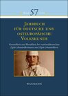 Buchcover Jahrbuch für deutsche und osteuropäische Volkskunde