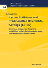 Buchcover Lernen in Offenen und Traditionellen UnterrichtsSettings (LOTUS)