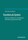 Buchcover Forschen als System
