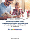 Buchcover Eltern beurteilen Schule – Entwicklungen und Herausforderungen
