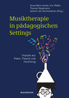 Buchcover Musiktherapie in pädagogischen Settings