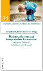 Buchcover Mathematiklernen aus interpretativer Perspektive I